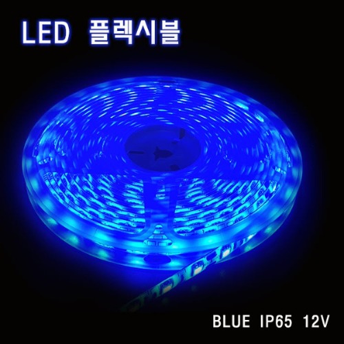 LED 플렉시블 청색 생활방수 12V