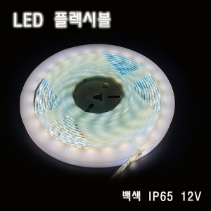 LED 플렉시블 백색 생활방수 12V